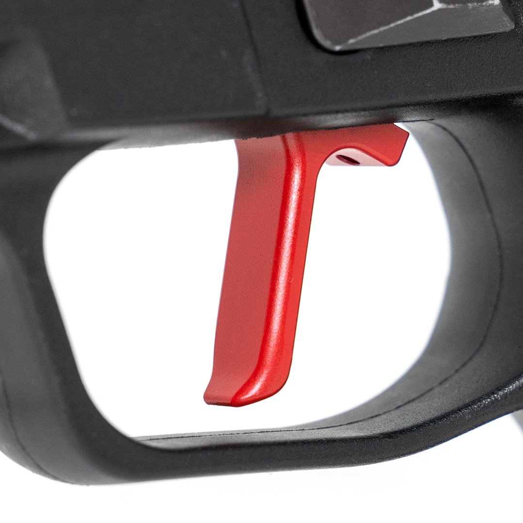 Red Sig Sauer P365 Short Stroke Flat Trigger Upgrade