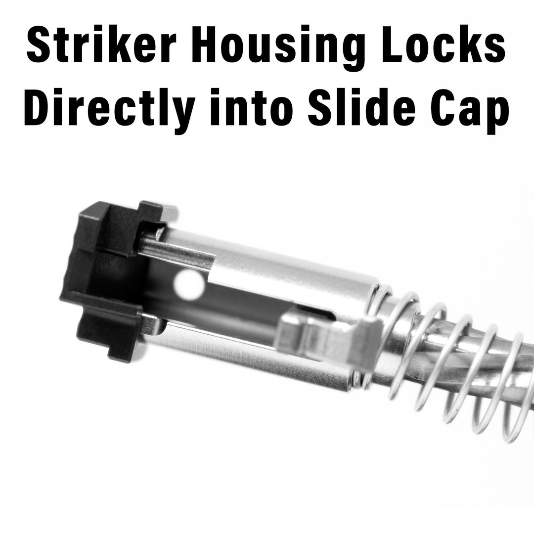 Sig Sauer P365 Striker Housing Locks Directly into Slide Cap