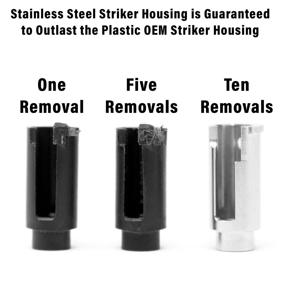 Sig Sauer P365 Striker Housing Wear Comparison